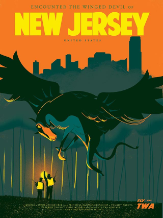 Illustration for article titled Vintage travel posters show off the world's most thrilling monsters